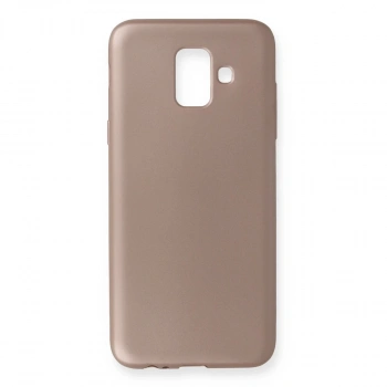 Samsung Galaxy A6 2018 Kılıf First Silikon - Rose Gold