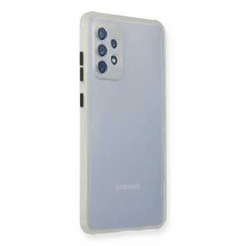 Samsung Galaxy A72 Kılıf Miami Şeffaf Silikon - Şeffaf