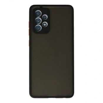 Samsung Galaxy A72 Kılıf Montreal Silikon Kapak - Siyah