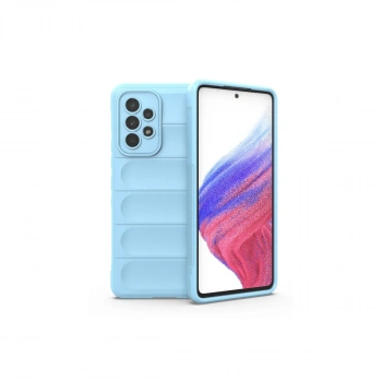 Samsung Galaxy A73 5g Kılıf Optimum Silikon - Sky Blue