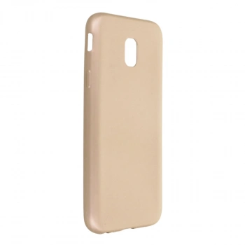 Samsung Galaxy J3 Pro / J330 Kılıf First Silikon - Gold