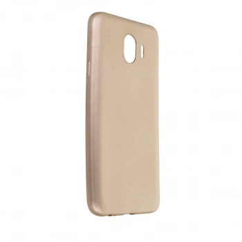 Samsung Galaxy J4 Kılıf First Silikon - Gold