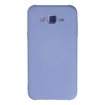 Samsung Galaxy J7 Kılıf Nano İçi Kadife Silikon - Lila