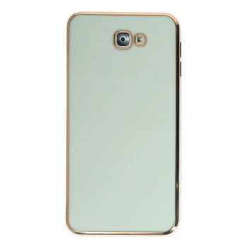 Samsung Galaxy J7 Prime Kılıf Volet Silikon - Açık Yeşil