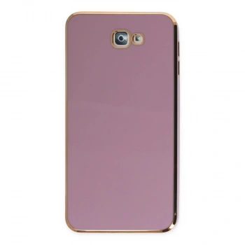 Samsung Galaxy J7 Prime Kılıf Volet Silikon - Mor