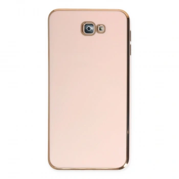 Samsung Galaxy J7 Prime Kılıf Volet Silikon - Pembe