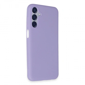 Samsung Galaxy M15 Kılıf First Silikon - Lila