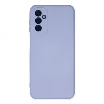 Samsung Galaxy M23 Kılıf Nano İçi Kadife Silikon - Lila