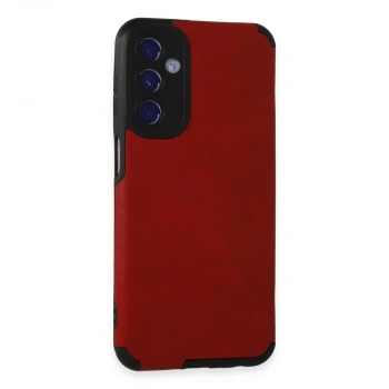 Samsung Galaxy M34 5g Kılıf Loop Deri Silikon - Kırmızı
