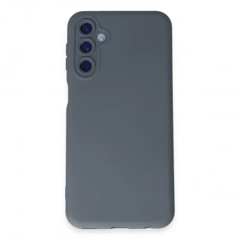Samsung Galaxy M34 5g Kılıf Nano İçi Kadife Silikon - Gri