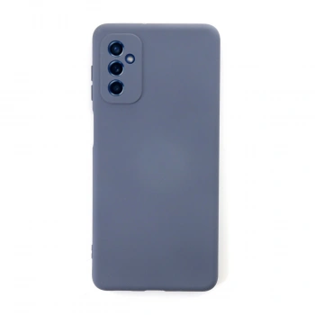 Samsung Galaxy M52 5g Kılıf Nano İçi Kadife Silikon - Gri