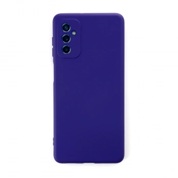 Samsung Galaxy M52 5g Kılıf Nano İçi Kadife Silikon - Mor