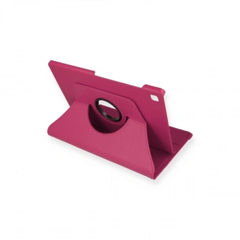Samsung Galaxy P610 Tab S6 Lite 10.4 Kılıf 360 Tablet Deri Kılıf - Pembe
