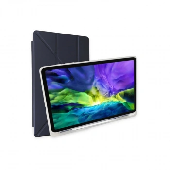 Samsung Galaxy P610 Tab S6 Lite 10.4 Kılıf Kalemlikli Mars Tablet Kılıfı - Lacivert