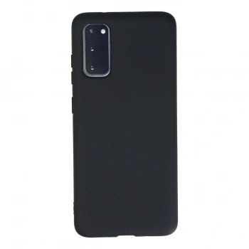 Samsung Galaxy S20 Kılıf Nano İçi Kadife Silikon - Lacivert
