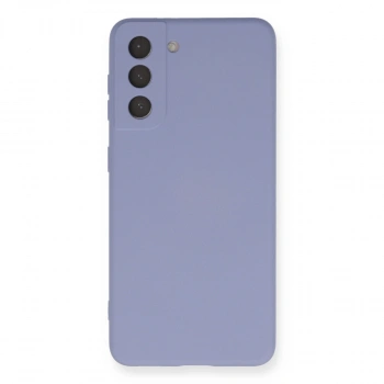 Samsung Galaxy S21 Kılıf Nano İçi Kadife Silikon - Lila