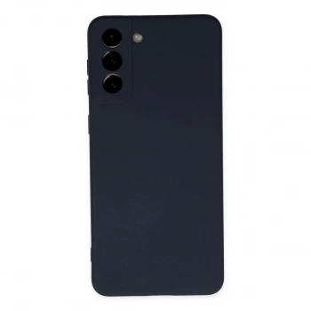 Samsung Galaxy S21 Plus Kılıf Nano İçi Kadife Silikon - Lacivert