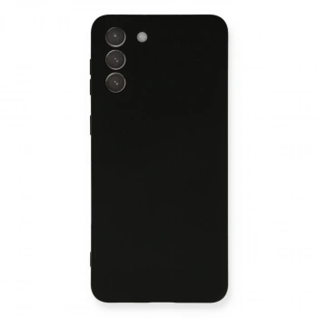 Samsung Galaxy S21 Plus Kılıf Nano İçi Kadife Silikon - Siyah