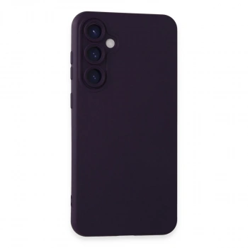 Samsung Galaxy S23 Fe Kılıf Nano İçi Kadife Silikon - Mor