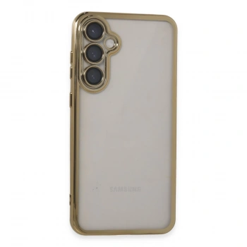 Samsung Galaxy S23 Fe Kılıf Razer Lensli Silikon - Gold