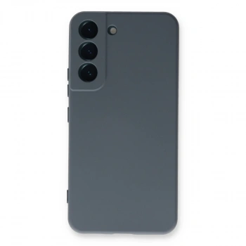 Samsung Galaxy S23 Plus Kılıf Nano İçi Kadife Silikon - Gri