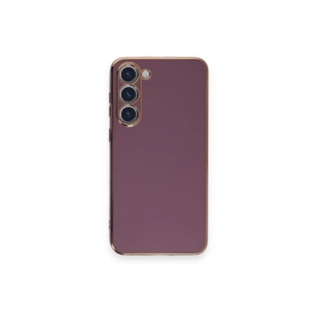 Samsung Galaxy S23 Plus Kılıf Volet Silikon - Mor