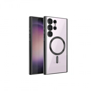 Samsung Galaxy S23 Ultra Kılıf Kross Magneticsafe Kapak - Siyah