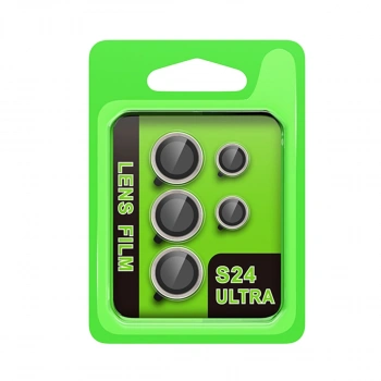 Samsung Galaxy S24 Ultra Raze Metal Kamera Lens - Gri