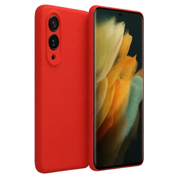 Samsung Galaxy S25 Edge First Silikon - Kırmızı