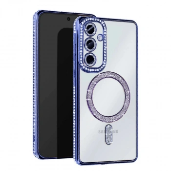 Samsung Galaxy S25 Edge Joke Simli Magneticsafe Kılıf - Mavi