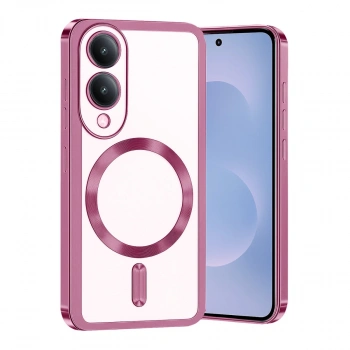 Samsung Galaxy S25 Edge Kross Magneticsafe Kapak - Rose