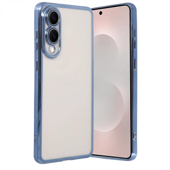 Samsung Galaxy S25 Edge Razer Lensli Silikon - Açık Mavi