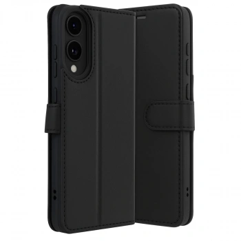 Samsung Galaxy S25 Edge Trend S Plus Kapaklı Kılıf - Siyah