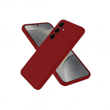 Samsung Galaxy S25 Kılıf Nano İçi Kadife Silikon - Kırmızı