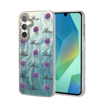 Samsung Galaxy S25 Plus Kılıf Blade Aynalı Desenli Kapak - Desen 9