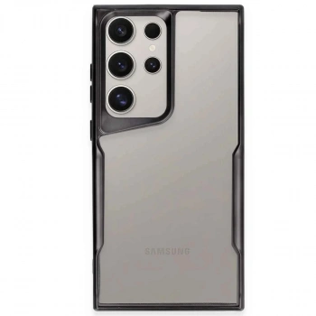 Samsung Galaxy S25 Ultra Kılıf Boyi Silikon Kapak - Siyah