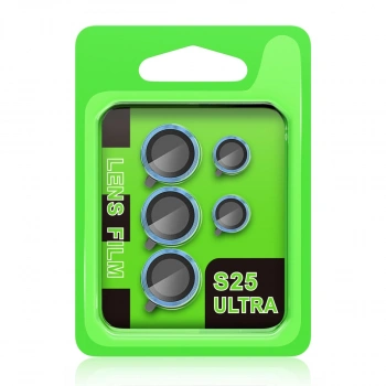 Samsung Galaxy S25 Ultra Raze Metal Kamera Lens - Mavi