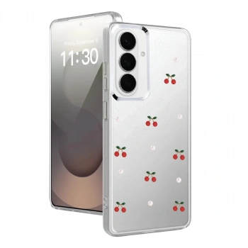 Samsung Galaxy S26 Fiyonk Desenli Kapak - Desen 9