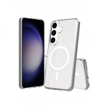 Samsung Galaxy S26 Magneticsafe Şeffaf Silikon - Şeffaf