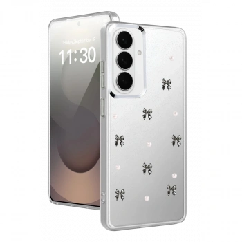 Samsung Galaxy S26 Plus Fiyonk Desenli Kapak - Desen 8