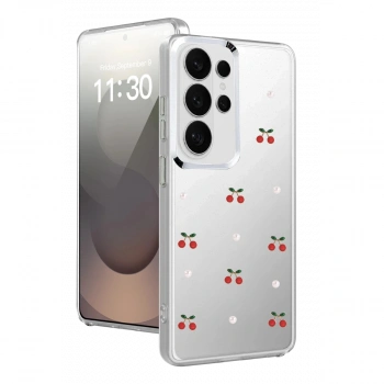 Samsung Galaxy S26 Ultra Fiyonk Desenli Kapak - Desen 9