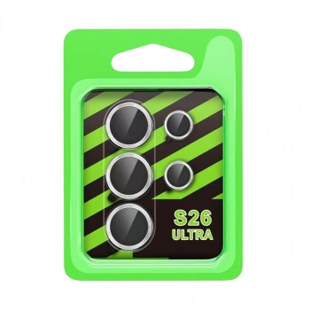 Samsung Galaxy S26 Ultra Raze Metal Kamera Lens - Gümüş