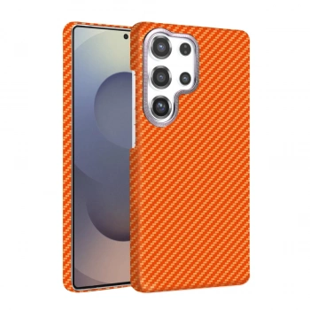 Samsung Galaxy S26 Ultra Vega Magsafe Kapak - Turuncu