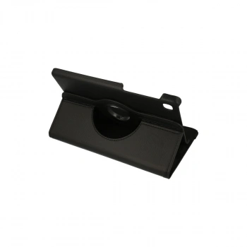 Samsung Galaxy T220 Tab A7 Lite 8.7 Kılıf 360 Tablet Deri Kılıf - Siyah