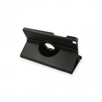 Samsung Galaxy T290 Tab A 8 Kılıf 360 Tablet Deri Kılıf - Siyah