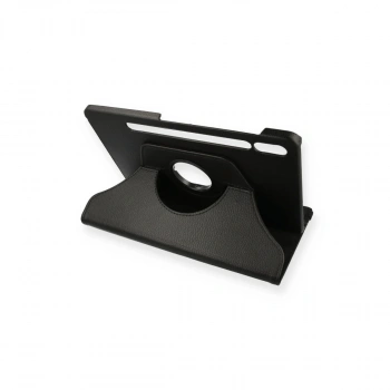 Samsung Galaxy T860 Tab S6 10.5 Kılıf 360 Tablet Deri Kılıf - Siyah