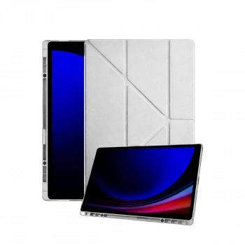 Samsung Galaxy Tab A11 Plus Kalemlikli Mars Tablet Kılıfı - Gri