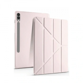 Samsung Galaxy X510 Tab S9 Fe 11 Kılıf Kalemlikli Mars Tablet Kılıfı - Rose Gold