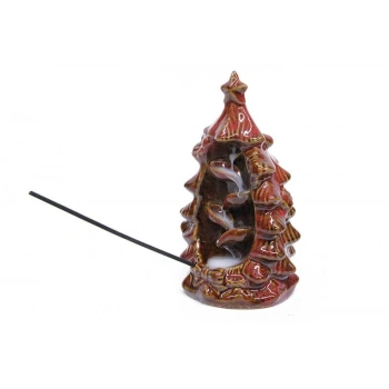 Seramik Çam Ağacı Model Geri Akışlı Tütsülük