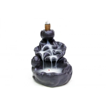 Seramik Şelale Aromaterapi Geri Akışlı Tütsülük